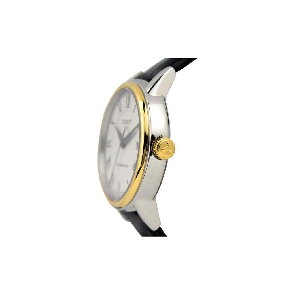TISSOT Kason Zen I Collection Automatic Mechanical Movement Men's Watches Watch 39.2mm White Dial T085.407.26.013.00