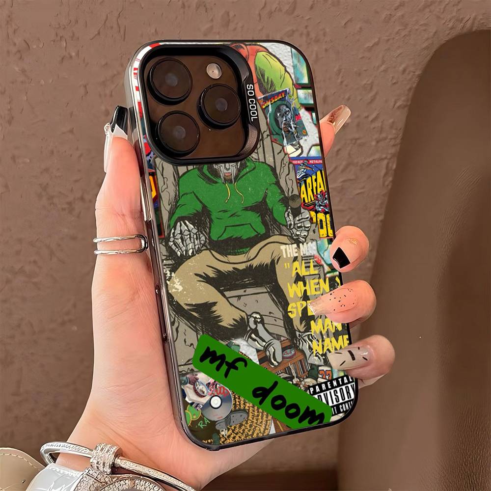MF-DOOM Rapper Phone Cases For IPhone 17 16 15 14 13 12 11 Plus Pro Max Colorful Case