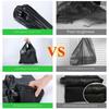 100PCS Black Thickened Plastic Vest Bags - Supermarket Shopping Bags for Takeaway Kitchen Garbage Storage Packing Storage Bag