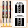 Waterproof White Acrylic Marker, Stackable, Odorless, Quick-Drying, Soft Tip