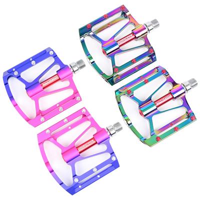 1 Pair of Bike Pedals Aluminum Alloy Lightweight  Bearing Pedal
