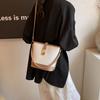 Casual Bucket Bag for Women New Summer Fashion One-shoulder Crossbody Bag Textured Ladies Handbag