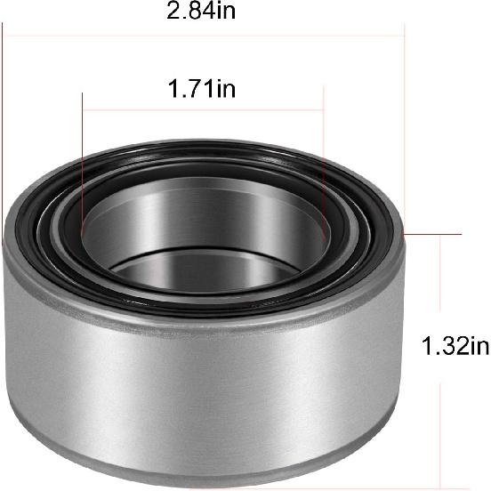 2Pcs Front or Rear Wheel Bearing 3514699 for Polaris RZR XP 1000 2014-up, Polaris RZR 570 800 900, Ranger 570 900 1000 Etc