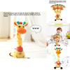 Singing Giraffe Plush Toy With Talking Motion For Kids Gift
