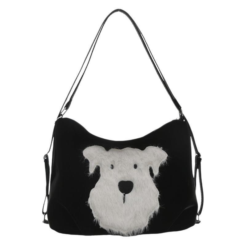 Personalized commuter high-value women's backpack new fashion simple high-value single shoulder underarm tote bag
