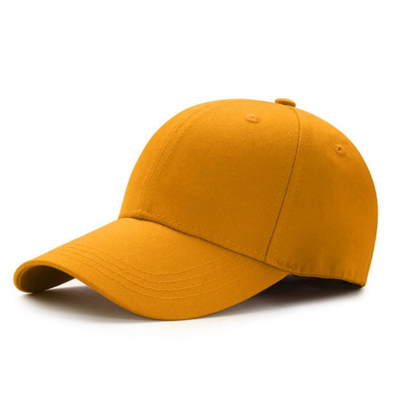 Custom Logo Duckbill Cap - Pure Cotton with Embroidered Design Adjustable жёлтый