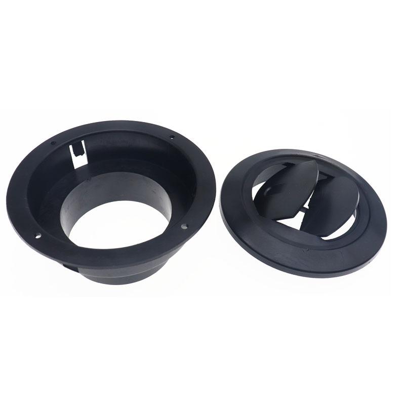 75mm  Air Vent Outlet Flat Heater Air Heater Ducting For Webasto Eberspacher Parking Heater 75mm Car Air Outlet Vent