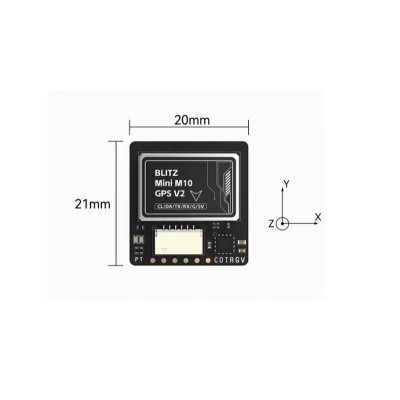 Modulo GPS iFlight BLITZ Mini M10 V2 per Droni FPV (Versione NC)