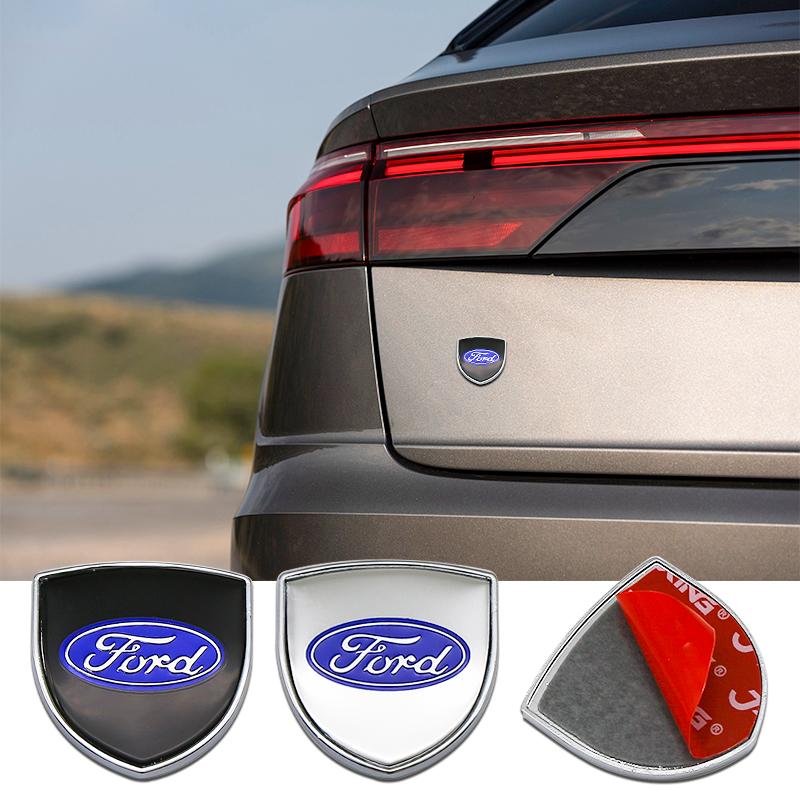 3D Metal Emblem Badge Sticker Decal Auto Accessory For Ford Focus Mondeo CXVKJS8 Kuga Escort Mustang Explorer Fiesta MK7 Edge 2 4 MK2