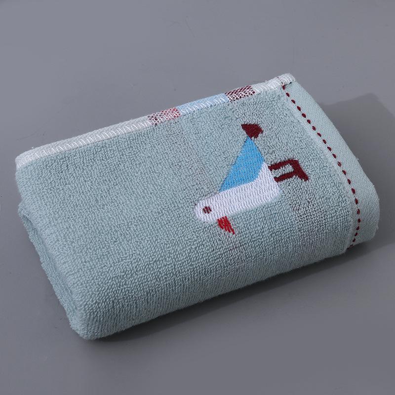 Soft, Thick Pure Cotton Face Towels - Absorbent and Gentle for Adults