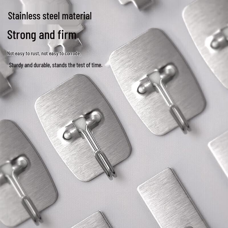 CHAHUA Stainless Steel Adhesive Hooks
