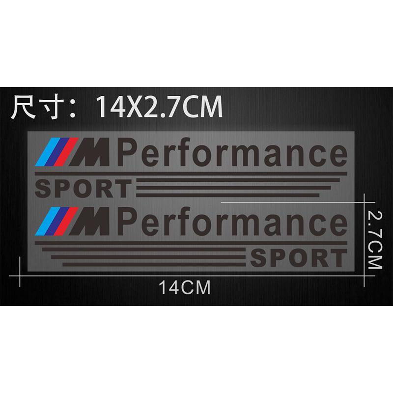 2 Pezzi Adesivo e Decalcomania per Specchietto Retrovisore Auto Accessori Distintivo per BMW M E90 E60 F10 F30 E46 G20 X1 X3 X4 X5 X6 E70 F20 E39 E92 Styling