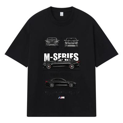 2026 Bmw M5 F90 Tištěná Grafika Streetwear Y2k Harajuku Pánské Dámské Oblečení 100% Bavlna Tričko Ležérní Oversized Letní Pánské Tričko