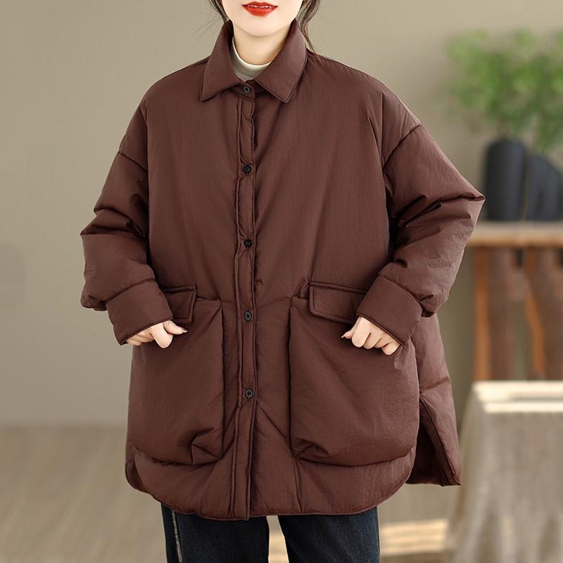 Toamnă Primăvară Iarnă Bumbac căptușit îmbrăcăminte exterioară supradimensionată femei jachetă lejeră haină