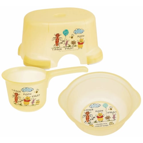 Skater One Hand Holder Children's Hand Pail Bath Basin Bathroom Supplies Winnie the Pooh Sketch Disney Bath Pail BS25N