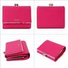 Paul Smith Petal Print Trim Bifold Clasp Wallet in Pink