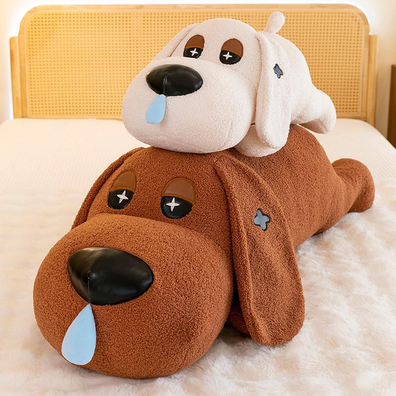 Adorable Large Plush Toy Pillow Soft Cuddly Dog Plushie Ideal Gift