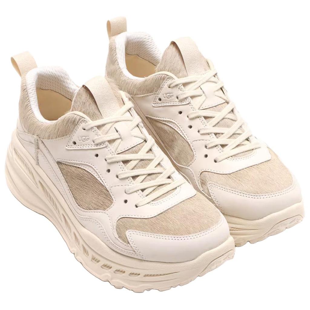 UGG Fashionable Comfortable Low-Top Casual Shoes Men sneaker Beige 1130210-BEIG