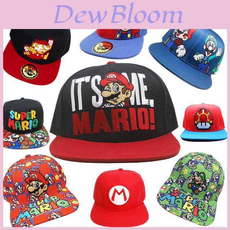 Casquette Trucker de Baseball Super Mario Luigi Élégante Avec Coupe Ajustable Pour Tous