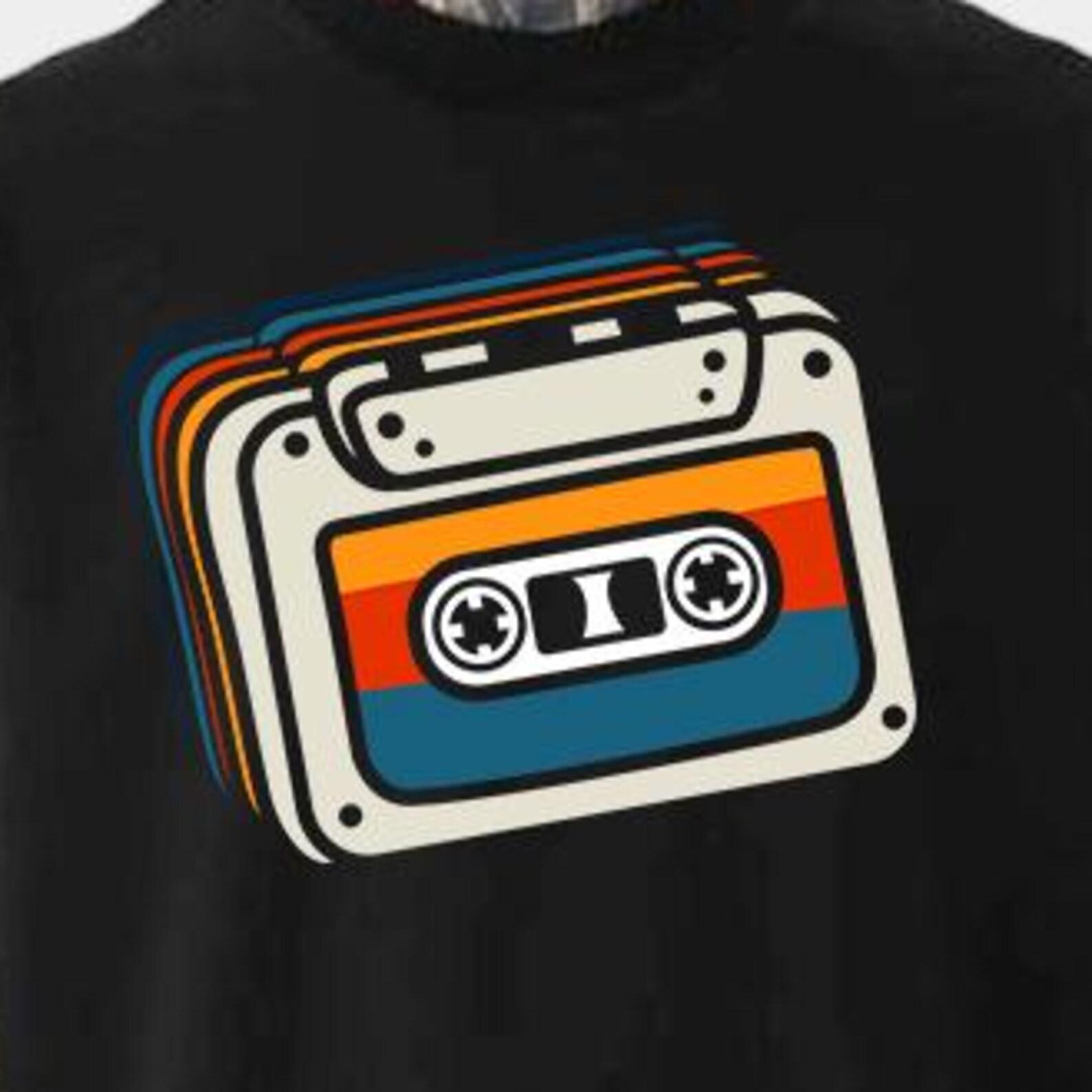 Cassette, Tape, Retro, Unisex t-shirt XL
