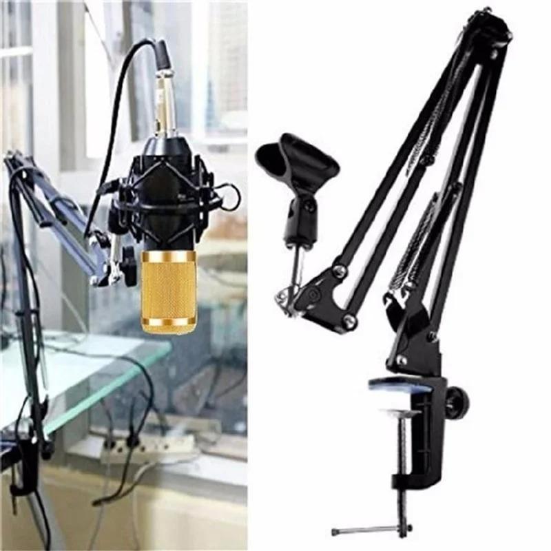 

Новый комплект конденсаторного микрофона, студийная подвеска, ножничный рычаг, звуковая карта, микрофон BM800 золотой