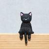 Cats Fingurine Computer Monitor Decors Mini Dog Kitties Screen TV Decorations Personality Car Accessories Mascots Craft