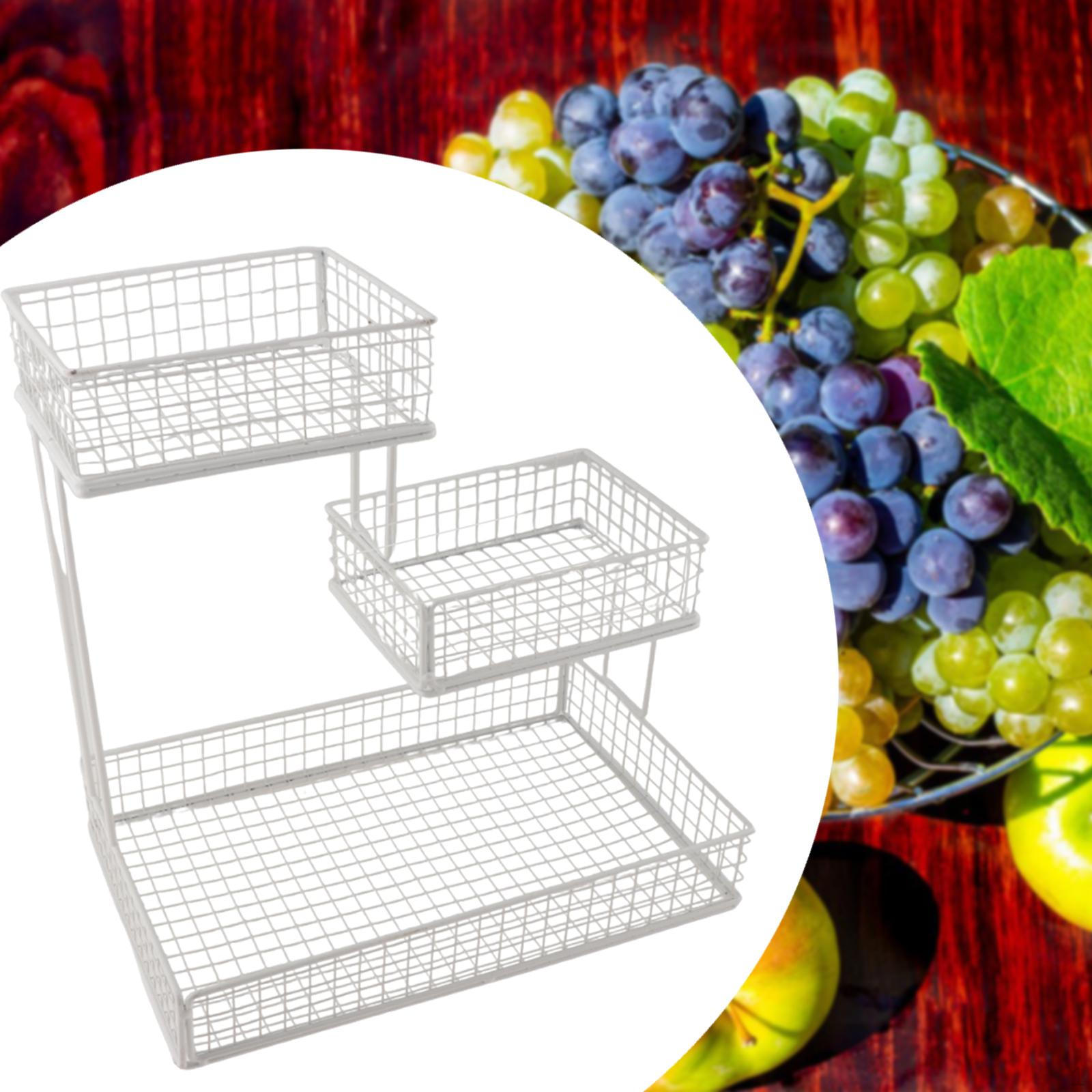 

Корзина для фруктов, овощная чаша, поднос для гостиной, витрина для закусок белый