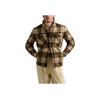 Polo Ralph Lauren Plaid Color Block Single Breasted Long Sleeve Shirt Men shirts Brown MNPOWOV16824012-200