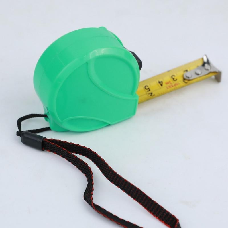Easy Carry 3meter Retractable Steel Measuring Tape High Accuracy Plastic Case Easy to Carry for Professional & Craftsmen