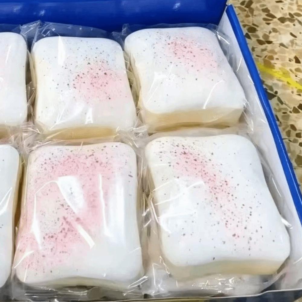 PU Toast Quetschspielzeug Groß 10cm Squishy Fingerspitzenspielzeug Neues Weiches Knetspielzeug für Kindergeschenke