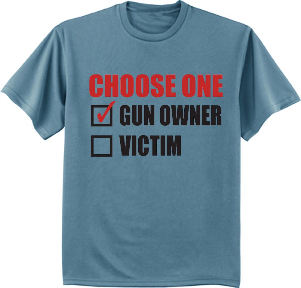 2Nd Amendment Shirt For Men Gun Owner Victim Second Amendment Tee