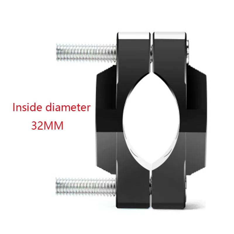 Alloy Motorcycle Stent 17-32mm Bracket Headlight Bracket Bumper Clamp Auxiliary Spotlight Mount GPS Phone Handlebar Holder