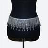 European And American Ins Colorful Fringed Shiny Rhinestone Skirt Chain, Dancer Stage Performance Belt Belt Chain Nightclub Queen Accessories