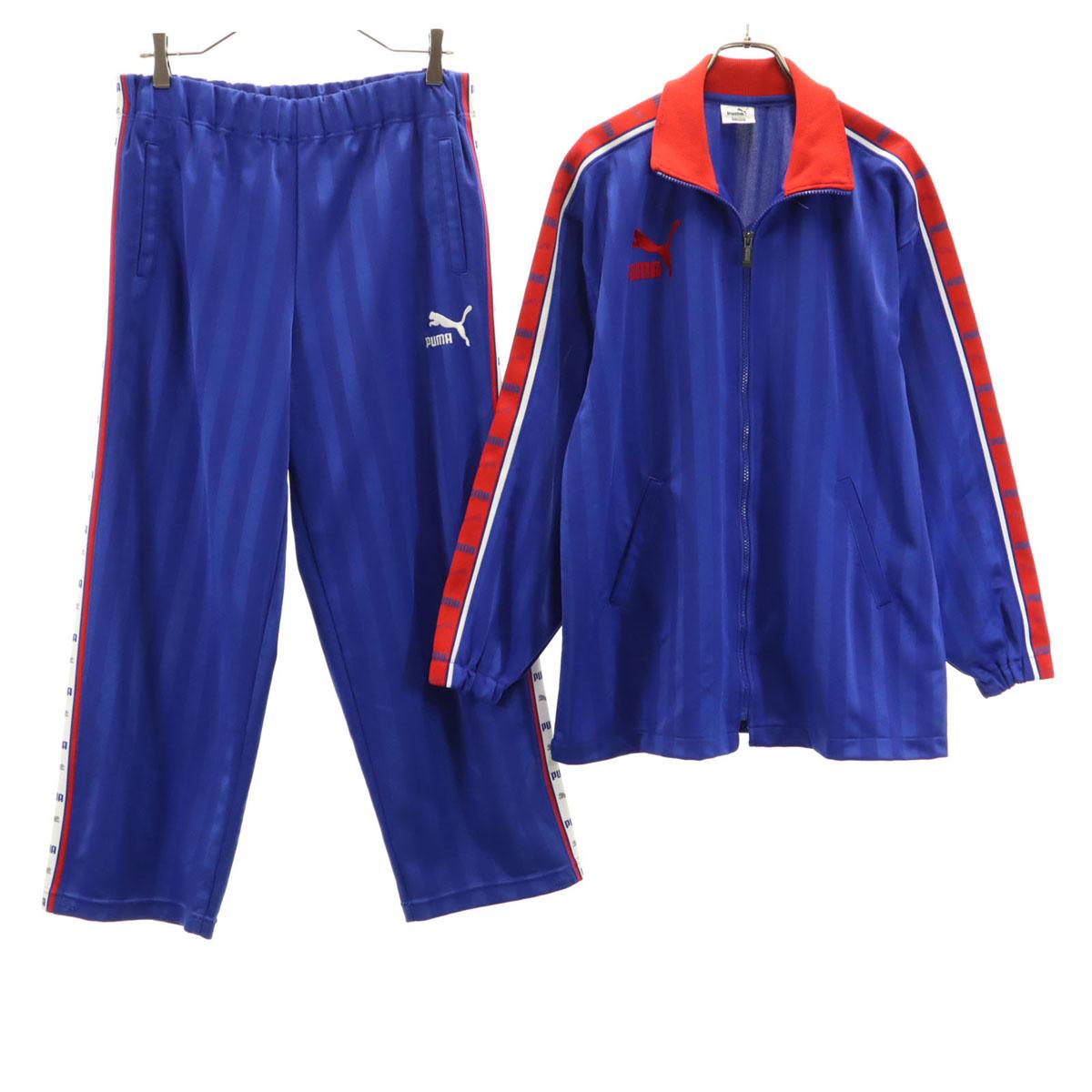 

PUMA 90s Old Hit Union Long sleeve jersey jacket Setup S Blue Women Used