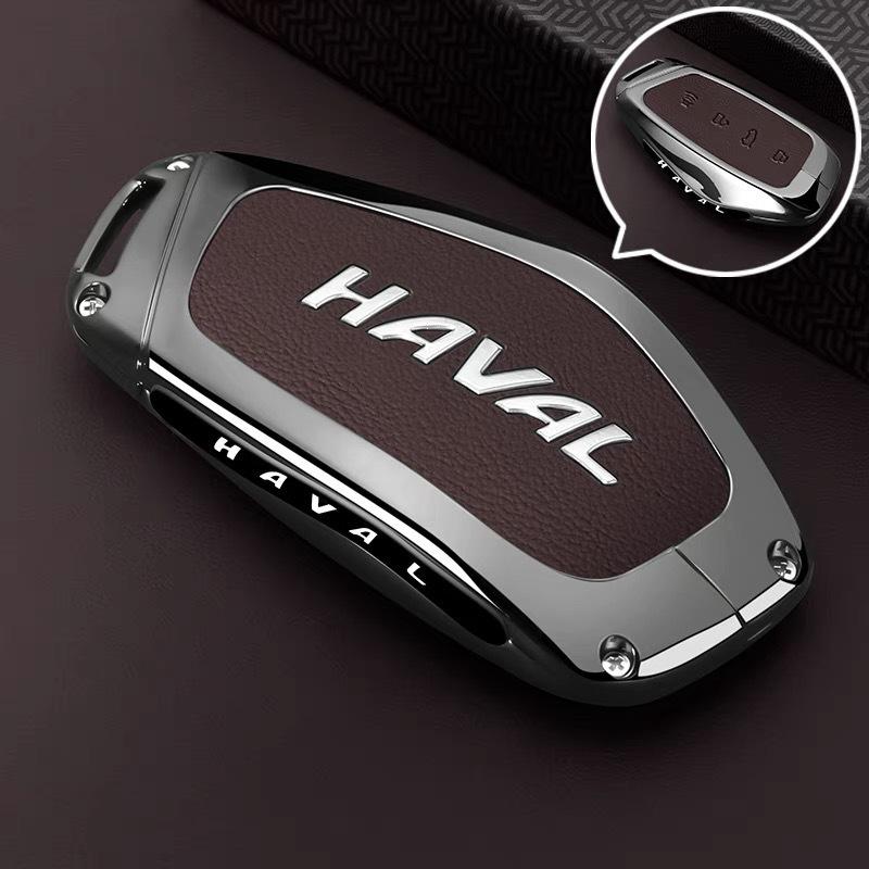 Compatible Key Case for Great Wall Haval H6, Big Dog, H5 Menglong, H9, M6 Xiaolong, Divine Beast, F7 Car models