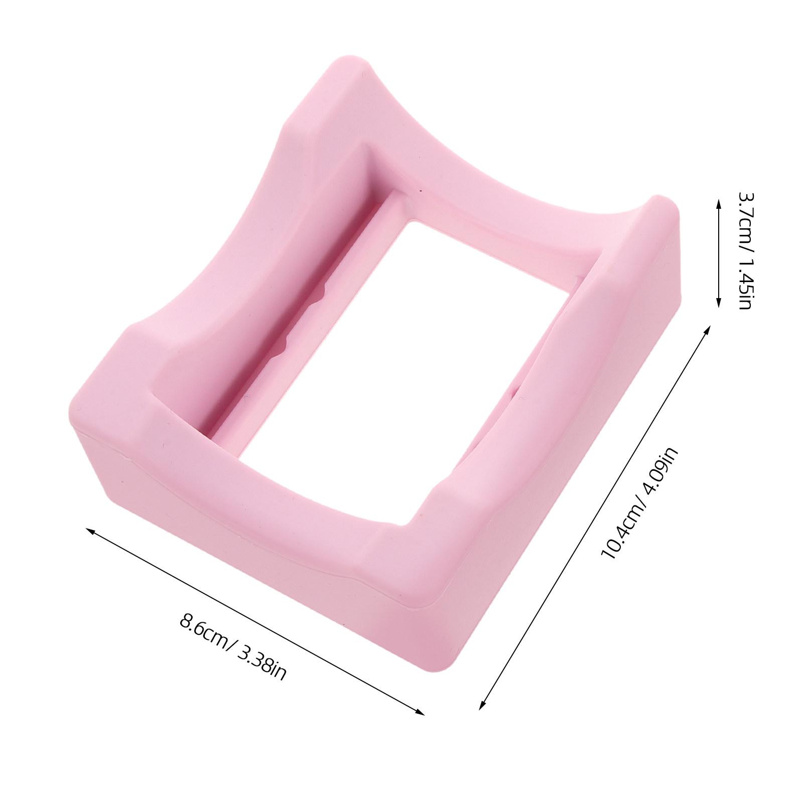 

1 set 1 Set Silicone Cup Cradle Glass Holder For Tumbler Crafts Reusable Desktop Stand With Squeegee Slot Storage Accessories other