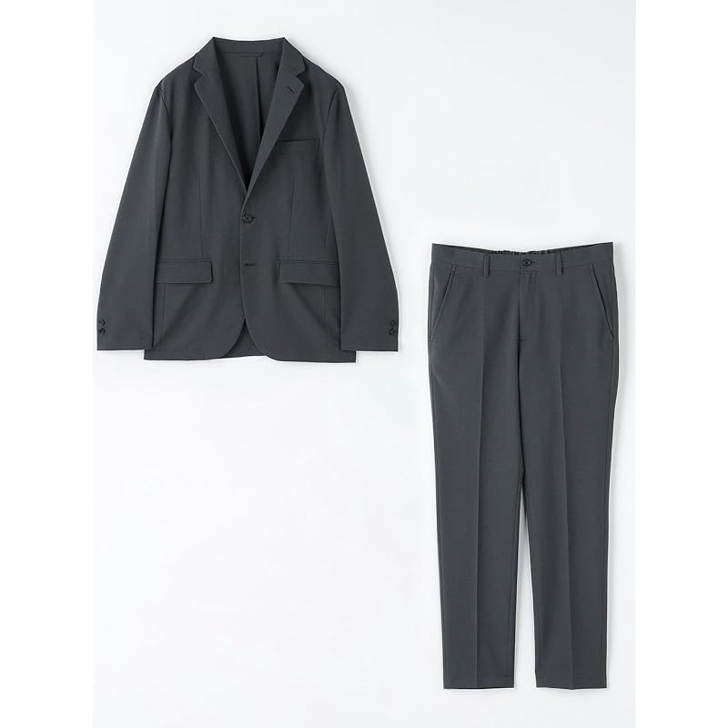 [United Arrows green label Relaxing] WEB limited JUST fit Dry PE slim setup jacket & pants -Water absorption, quick drying and anti-wrinkle-