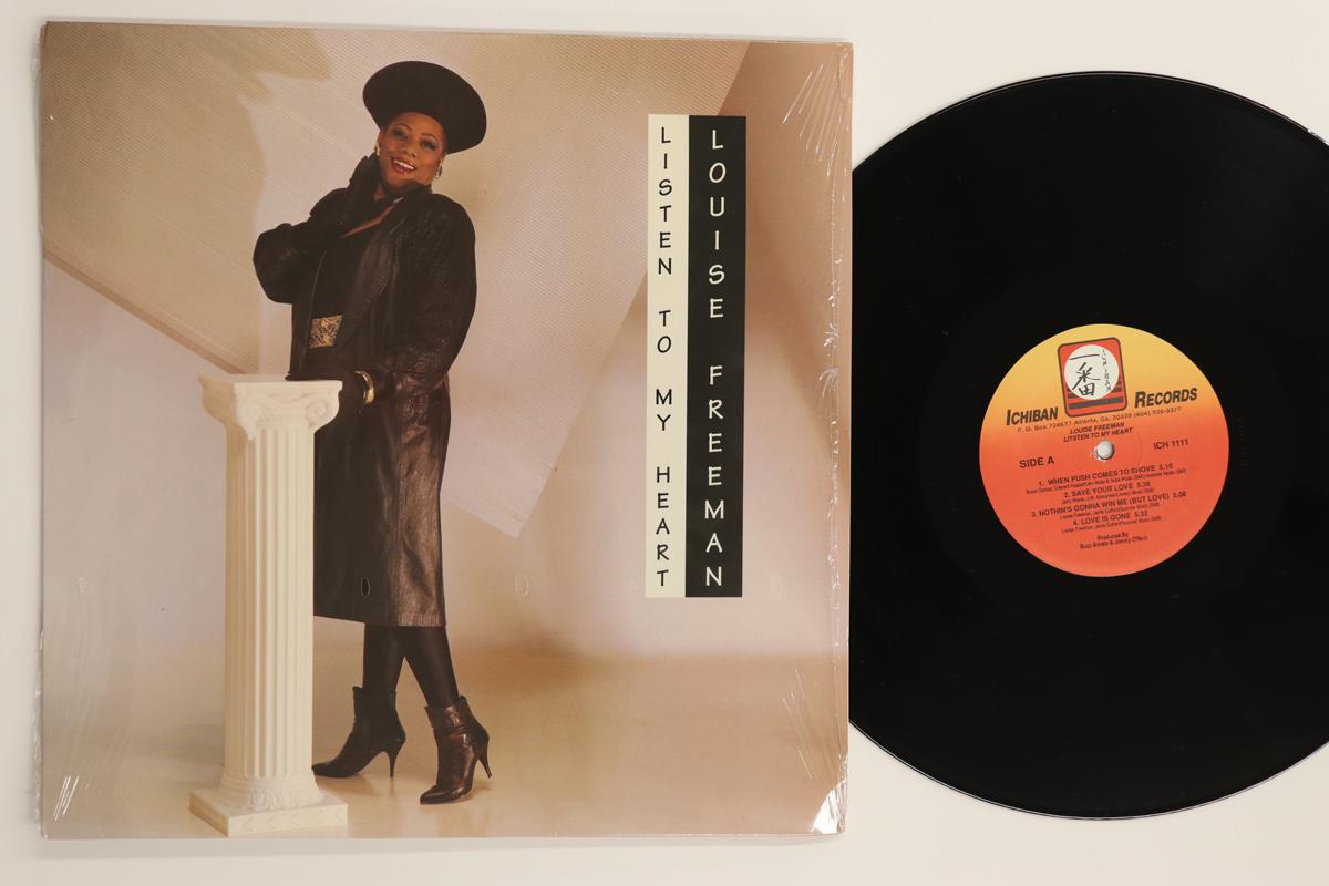

LP Record LOUISE FREEMAN - Listen To My Heart ICH1111 ICHIBAN 1991 UK & US Soul/Funk Used