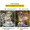 Prayer Angel Little Girl Outdoor Solar Light Decoration Garden Ornament Home Courtyard Light Resin Art Statue
