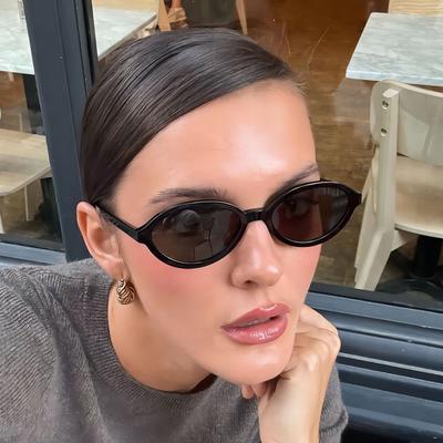 Luxury Cat Eye Sunglasses Women Men Retro Mirror Lens Stylish Sun Glasses Female Male Personality Colors