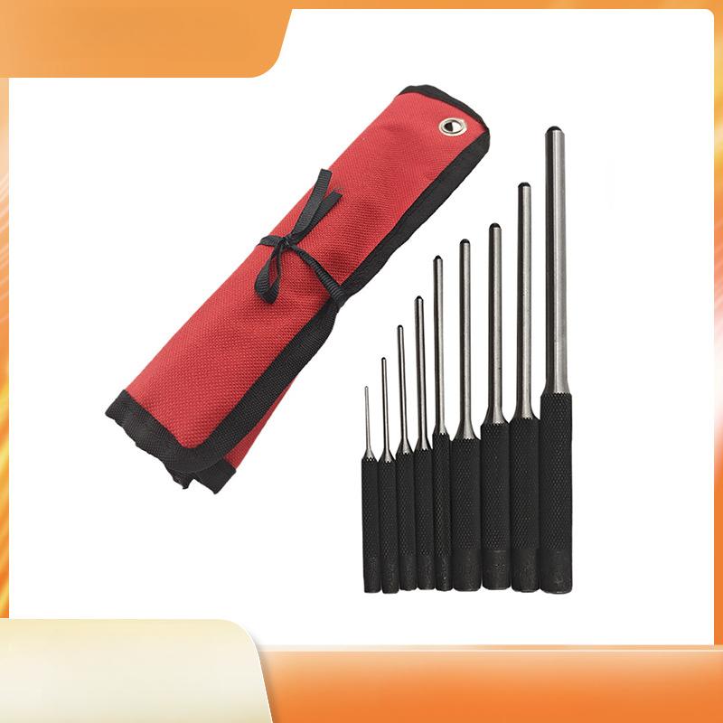 9Pcs/set Pin Punch, Round Punch Set 9pc Pin Punch Set, Punch