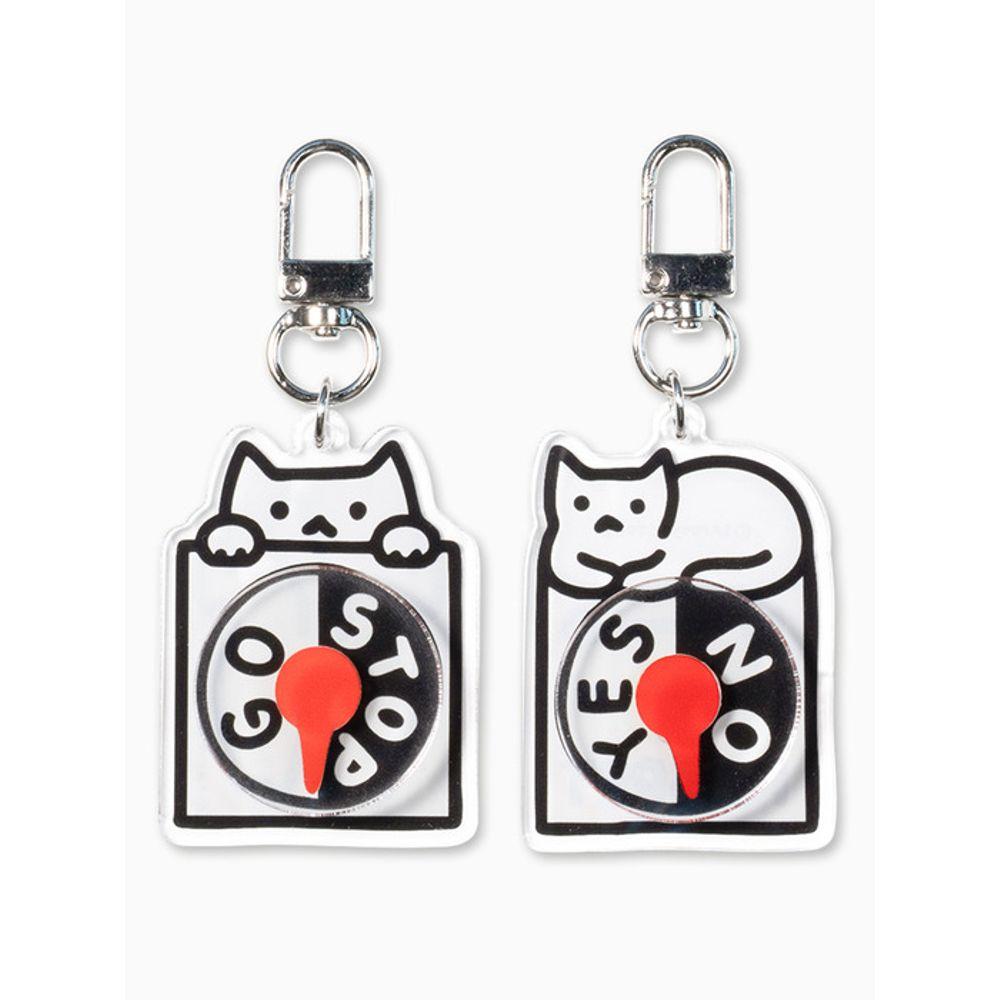 Sammyostore s selection of keychains YES NO