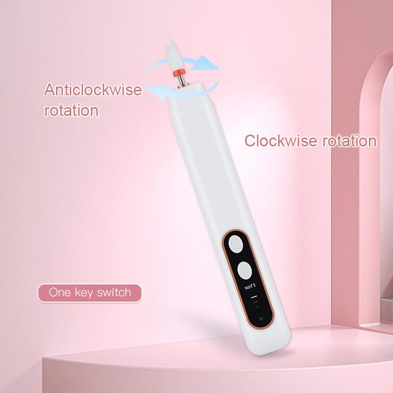Nail Polisher Nail Beauty  Nail Grinder Electric Manicure Tool