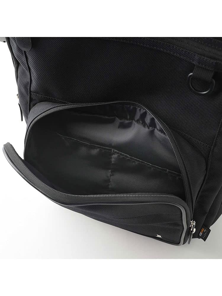 EASTBOY Venus Backpack with Pouch 6219027 Black x Silver F (30L) (940) Japanese High School Bag