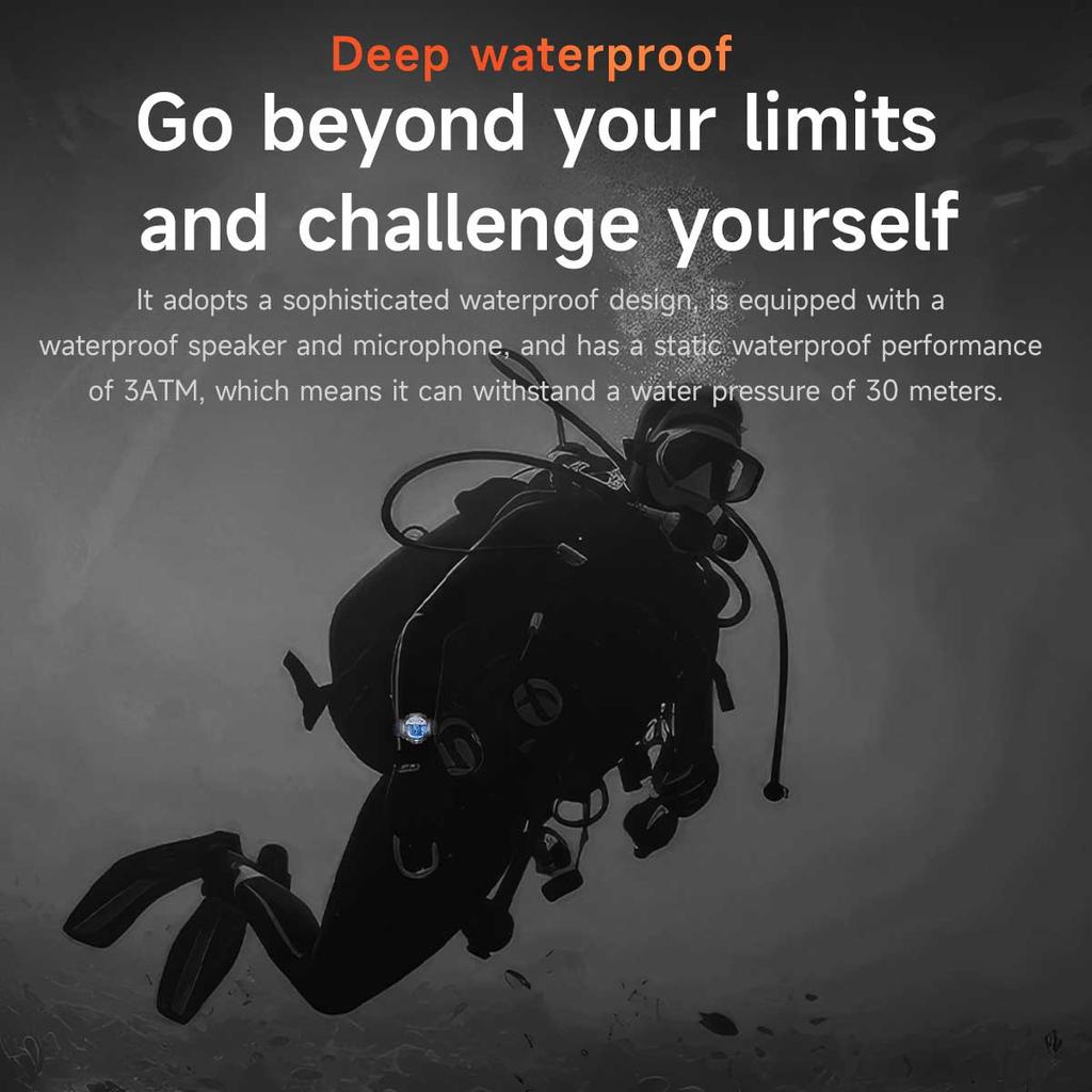 For Xiaomi New ChatGPT AI Assistant Smart Watch 5ATM Waterproof GPS Built-in Dual-band GNSS Compass Sport Smartwatch Men Woman