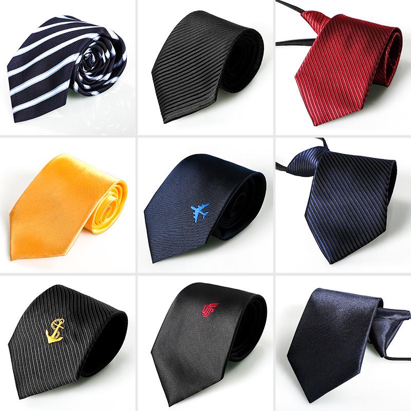 Men's Easy-Wear Zipper Tie for Work and Performance