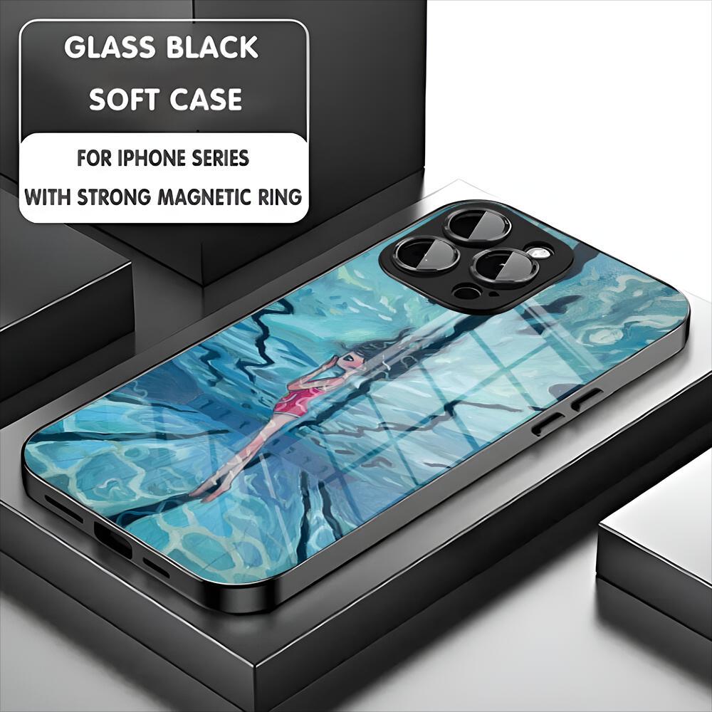 A-Aya T-Takano Art Phone Case For Iphone 17 16 15 14 13 11 12 Pro Max Mini Plus Magnetic Glass Phone Cover