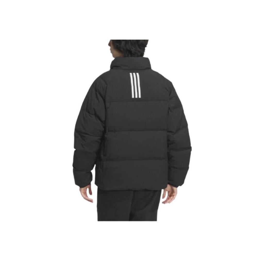 Adidas Outdoor Warm Fashion Stand Collar Down Jacket Unisex Jackets Black JL9586