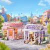 Cuteroom Miniature Dollhouse Kit DIY Wooden Cat Paradise with Mini Furniture Home Decor Gift for Beginners