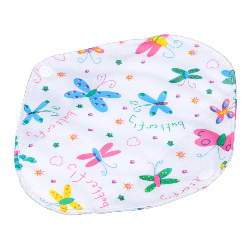 5 Pcs Reusable Menstrual Pads Washable Water Proof Comfortable Breathable Bamboo Charcoal Sanitary N